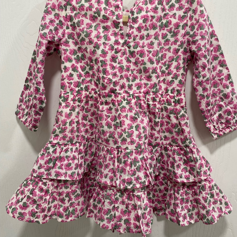 Crewcuts Pink Floral Dress NWT - Picture 2 of 3